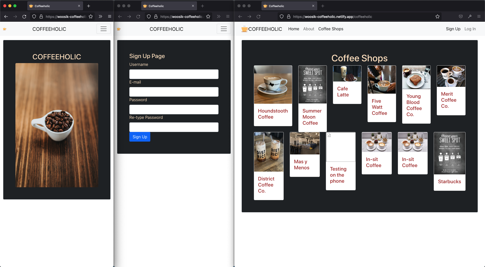Coffeeholic Screenshot